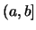 $(a,b]$
