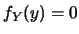 $f_Y(y)=0$