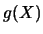 $g(X)$