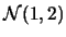 $\mathcal{N}(1,2)$