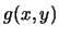 $g(x,y)$