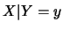 $X\vert Y=y$