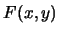 $F(x,y)$