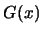 $G(x)$