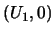 $(U_1,0)$