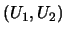 $(U_1,U_2)$