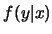 $f(y\vert x)$