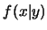 $f(x\vert y)$