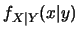 $f_{X\vert Y}(x\vert y)$