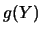 $g(Y)$