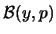 ${\cal B}(y,p)$
