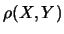 $\rho(X,Y)$
