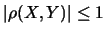 $\vert\rho(X,Y)\vert\leq 1$