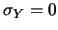 $\sigma_Y=0$