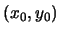 $(x_0,y_0)$