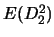 $E(D_2^2)$
