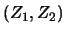 $(Z_1,Z_2)$