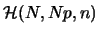 ${\cal H}(N,Np,n)$