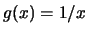$g(x)=1/x$