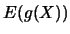 $E(g(X))$