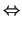 $\textstyle \Leftrightarrow$