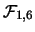 $\mathcal{F}_{1,6}$