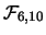 $\mathcal{F}_{6,10}$