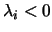 $\lambda_i<0$