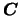$\mbox{\boldmath {$C$}}$