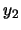 $\displaystyle y_2$