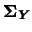 $\mbox{\mathversion{bold}{$\Sigma$}}_{\mbox{\scriptsize\boldmath {$Y$}}}$