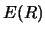 $E(R)$