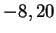 $-8,20$